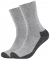 Preview: 2 Paar Camano Pro Tex - Sportsocken mit P-Sohle - Grau