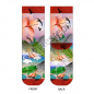 Preview: Wigglesteps Damen - Socken - Style: 00324 - Flamingo