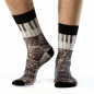 Preview: Wigglesteps Herren - Socken - Style: 00368 - Klassik Musik