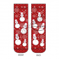 Preview: Wigglesteps Damen - Socken - Style: 00836 - Snowman Red
