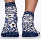 Preview: Wigglesteps Herren - Quarter - Style: 02208 - Fussball Blau