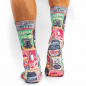 Preview: Wigglesteps Herren - Socken - Style: 02371 - Retro Coffee