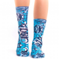 Preview: Wigglesteps Damen - Socken - Style: 02911 - Graffiti Blau