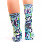 Preview: Wigglesteps Damen - Socken - Style: 02912 - Graffitti Türkis