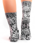 Preview: Wigglesteps Damen - Socken - Style: 02913 - Graffiti Klassik