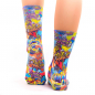 Preview: Wigglesteps Damen - Socken - Style: 02915 - Graffiti Colors