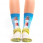 Preview: Wigglesteps Damen - Socken - Style: 02923 - Leuchtturm Düne