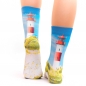 Preview: Wigglesteps Damen - Socken - Style: 02923 - Leuchtturm Düne