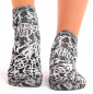 Preview: Wigglesteps Damen - Sneaker - Style: 03931 - Grafitti B+W