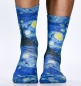 Preview: Wigglesteps Herren - Socken - Style: 02942 - van Gogh - Night