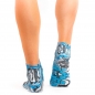Preview: Wigglesteps Damen - Sneaker - Style: 02933 - Graffiti Blau