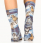 Preview: Wigglesteps Damen - Socken - Style: 03098 - Pferde Blau