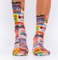 Preview: Wigglesteps Herren - Socken - Style: 0x3164 - Retro Racer