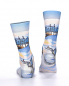 Preview: Wigglesteps Herren - Socken - Style: 03581 - Seebrücke Sellin