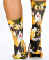 Preview: Wigglesteps Damen - Socken - Style: 03923 - Katze Gelb