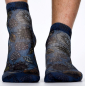 Preview: Wigglesteps Herren - Quarter - Style: 04028 - Flower Anthrazit