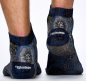 Preview: Wigglesteps Herren - Quarter - Style: 04028 - Flower Anthrazit