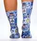 Preview: Wigglesteps Damen - Socken - Style: 04110 - Mosaik Blue