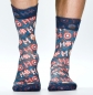 Preview: Wigglesteps Herren - Socken - Style: X-Mas HoHoHo 04173