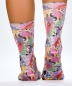 Preview: Wigglesteps Damen - Socken - Style: 04287 - Patchwork Pink