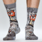 Preview: Wigglesteps Herren - Socken - Style: 04553 - Rich Pug