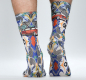 Preview: Wigglesteps Herren - Socken - Style: 04607 - Super Power