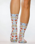 Preview: Wigglesteps Damen - Socken - Style: 05174 - Blue Baroque