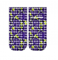 Preview: Wigglesteps Herren - Quarter - Style: 05190 - Blue Racket