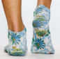 Preview: Wigglesteps Herren - Quarter - Style: 05201 - Flowers Blue