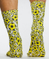 Preview: Wigglesteps Damen - Socken - Style: 05696 - Fussball Gelb