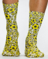 Preview: Wigglesteps Damen - Socken - Style: 05696 - Fussball Gelb