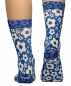 Preview: Wigglesteps Damen - Socken - Style: 03620 - Fussball Blau