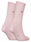 Preview: 2 Paar Tommy Hilfiger Damen - Business Baumwollsocken - DOT Farbset: Light Pink