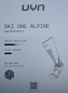 Preview: UYN Herren - Ski One Alpine - Outdoor Merino Kniestrumpf - Schwarz