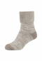 Preview: Damen - Umschlagrand Kuschelsocken - Beige