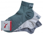 Preview: 3 Paar Puma Klassik Quarter - Farbset - FX Green/Grey - Größe 35/38