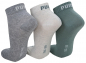 Preview: 3 Paar Puma Klassik Quarter - Farbset - FX Green/Grey - Größe 35/38