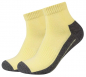 Preview: 2 Paar Camano Sport Quarter - Frotteesohle Kurzsocken - Lemon Yellow