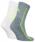 Preview: 2 Paar Head Kurzschaftform Sportsocken All Sports - Mix Weiss/Grau - Größe 39/42
