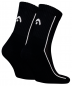 Preview: 2 Paar Head Kurzschaftform Sportsocken All Sports - Schwarz - Größe 39/42