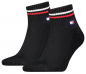 Preview: 2 Paar Tommy Hilfiger Frotteesohle Sport - Quarter - Black - Größe 43/46