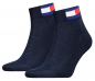 Preview: 2 Paar Tommy Hilfiger Jeans - Unisex Flag Quarter - Navy