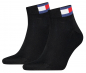 Preview: 2 Paar Tommy Hilfiger Jeans - Unisex Flag Quarter - Schwarz