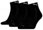 Preview: 3 Paar Puma Sport P-Sohle MATCH Quarter - Schwarz