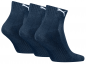 Preview: 3 Paar Puma Sport P-Sohle MATCH Quarter - Marineblau