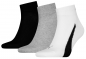 Preview: 3 Paar Puma Retro Lifestyle Quarter - FX Set: Weiß/Grau/Schwarz