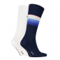 Preview: 2 Paar Tommy Hilfiger Herren - Baumwoll Rippsocken - FX Farbset: Navy