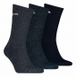 Preview: 3 Paar Puma Tennissocken - Klassik Crew Form (Normallang) - Farbset: Mix Jeanstöne
