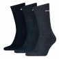 Preview: 3 Paar Puma Tennissocken - Klassik Crew Form (Normallang) - Farbset: Mix Jeanstöne