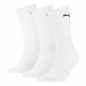Preview: 3 Paar Puma Tennissocken - Klassik Crew Form (Normallang) - Farbset: Uni Weiss